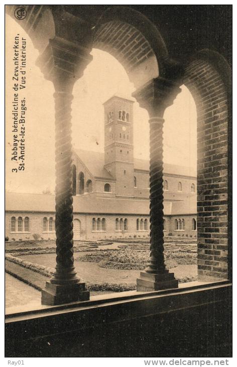 BELGIQUE - FLANDRE OCCIDENTALE - ST. ANDRE LEZ BRUGES - Abbaye Bénédictine De Zevenkerken - Vue D´intérieur. - Vleteren