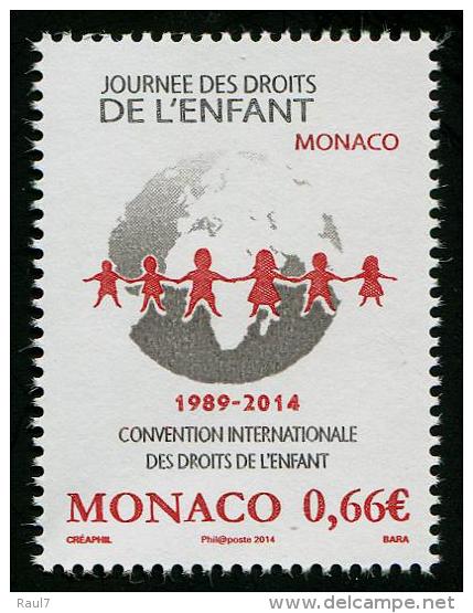 MONACO - 2014 - Journée Du Droit De L'enfant - 1v Neufs // Mnh - Unused Stamps