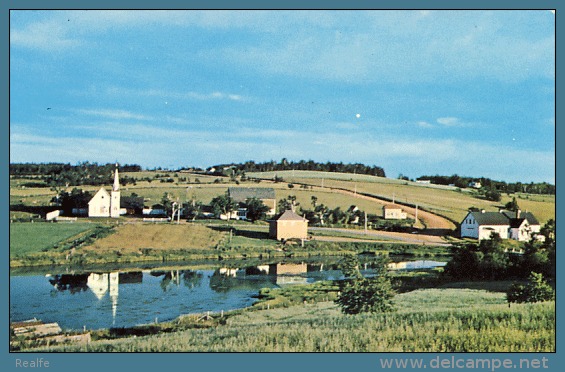 Vintage Scenic View Of The Village Of Glasgow, Prince Edward Island, Canada - Other & Unclassified