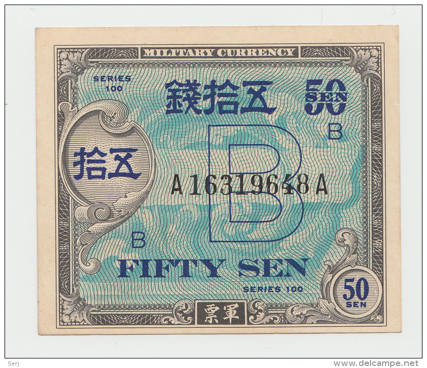 JAPAN 50 SEN 1945 UNC NEUF Pick 65 - Japan