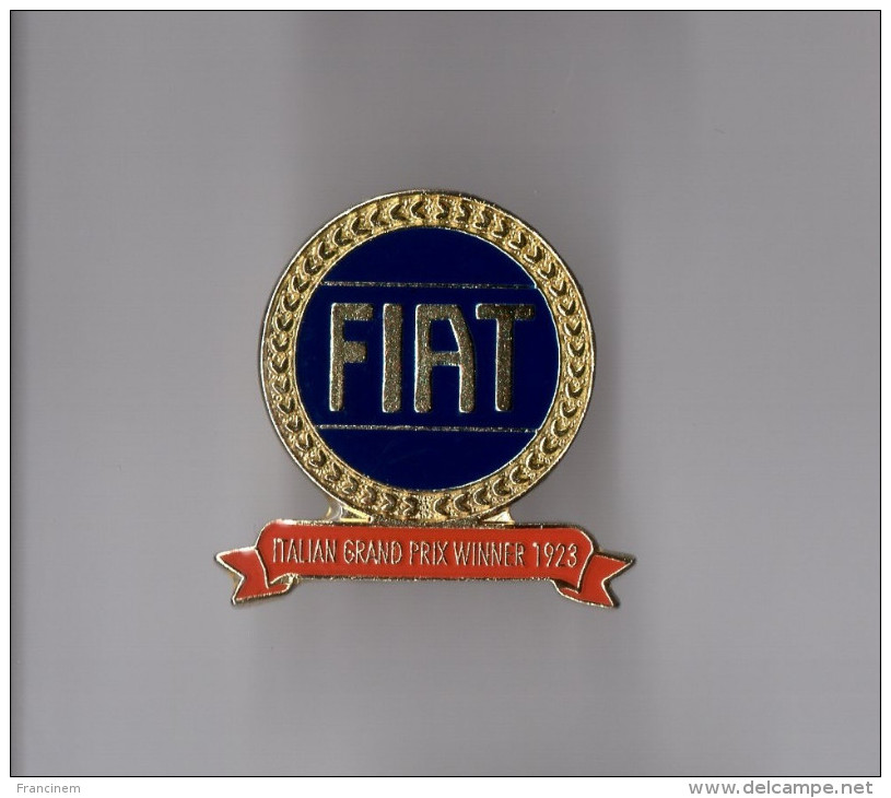 Pin's Voiture - Grand Prix / Fiat Italian Grand Prix Winner 1923 - Car Racing - F1