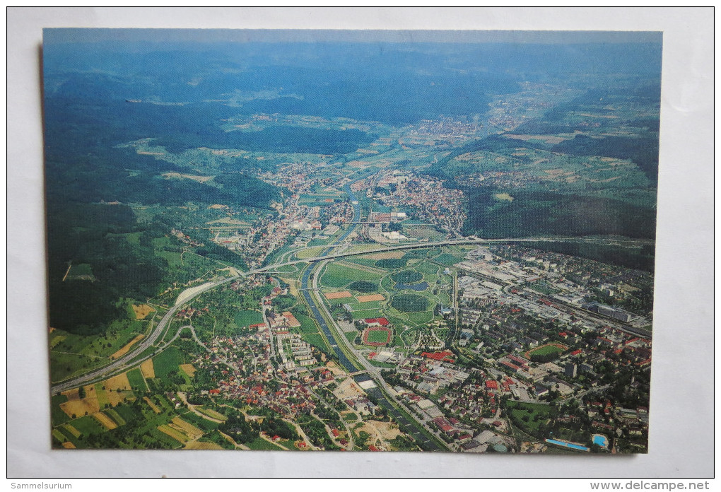 (6/4/87) AK "Lörrach" Blick Auf Lörrach Von Basel - Loerrach