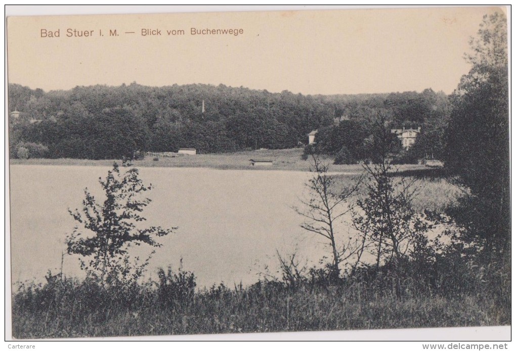 ALLEMAGNE,GERMANY,DEUTSCH LAND,MECKLENBURG,VORPOMME RN,MURITZ,bad Stuer,blick Vom Buchenwege,rare - Graal-Müritz