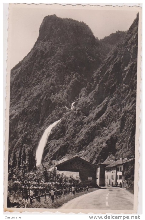 SUISSE,HELVETIA,SWISS,SWITZERLAND,SCWEIZ,SVIZZERA, VALAIS,cascade PISSEVACHE,VERNAYAZ,salen Tin,route,rare - Vernayaz