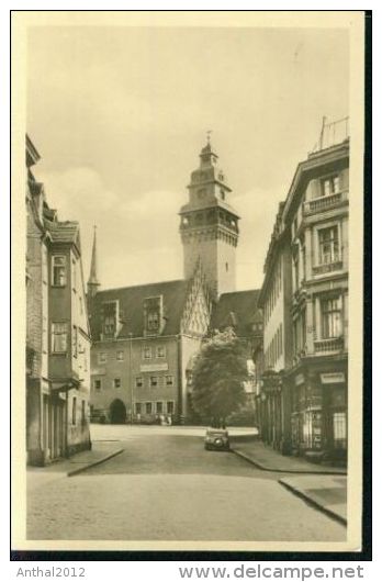 Automobil In Zeitz Fischgasse Sachsen-Anhalt Sw 1954 - Zerbst