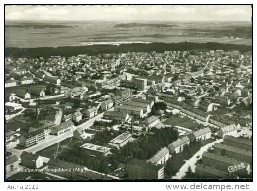 Flugzeugaufnahme Kaufbeuren Neugablonz Wohnsiedlung Wohngebiet Sw 25.6.1975 - Kaufbeuren