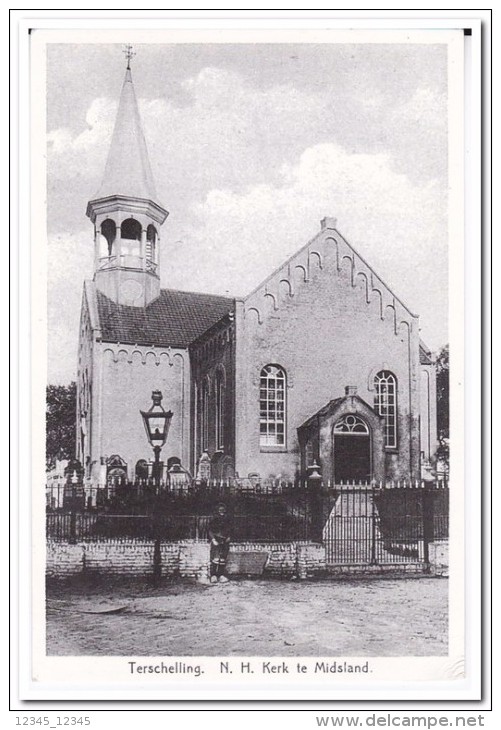 Terschelling, N.H. Kerk Te Midsland - Terschelling