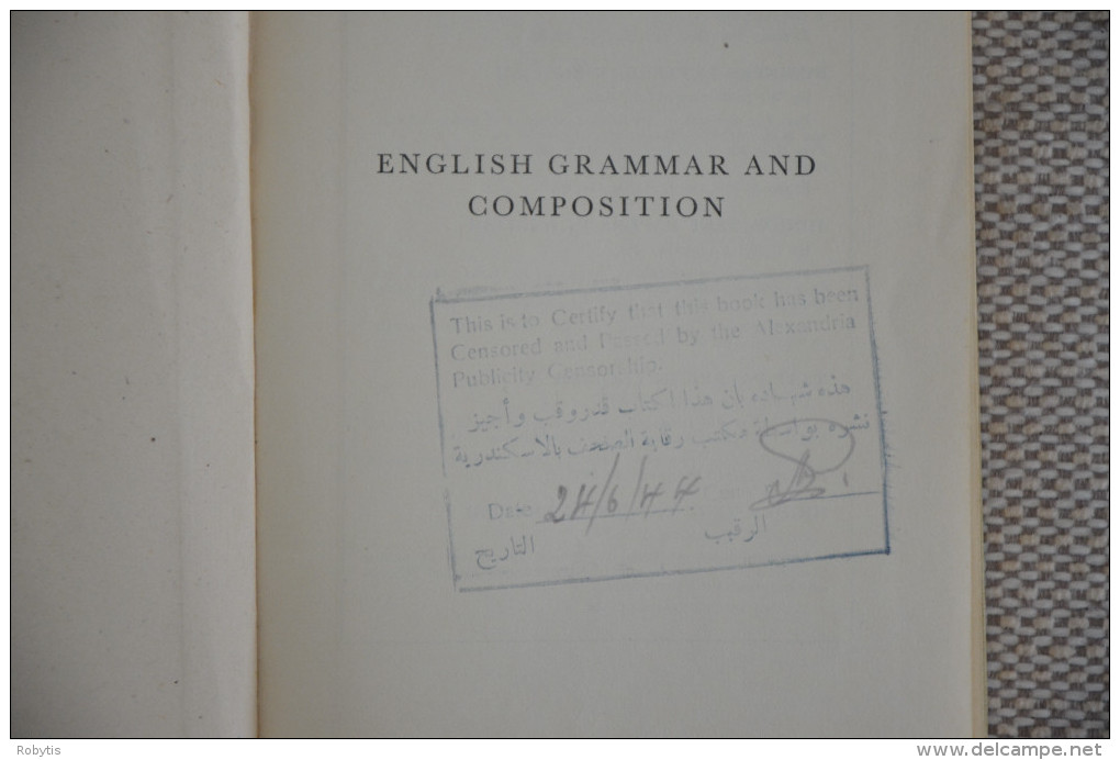 English Grammar And Composition - Langue Anglaise/ Grammaire