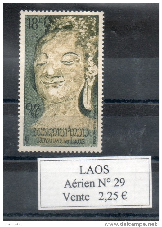 Laos. Poste Aérienne. Bouddha - Laos