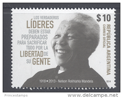 Argentina (2014) - Set -  /  Nelson Mandela - Nobel - Nobel Prize Laureates