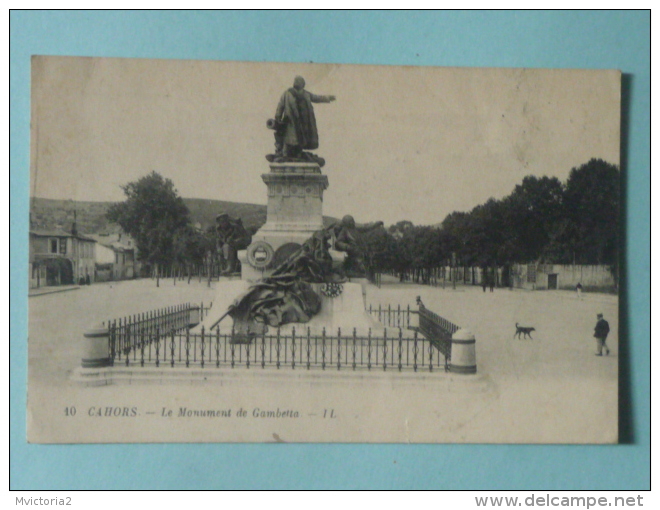 CAHORS - Le Monument De Gambetta - Cahors