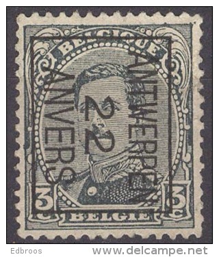 België/Belgique  Preo  Typo N°62B Antwerpen Anvers 1922. - Typografisch 1922-26 (Albert I)