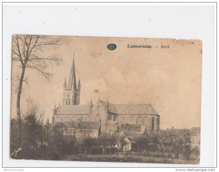 Lichtervelde - Kerk - Uitg. SYL - 1918 - Lichtervelde