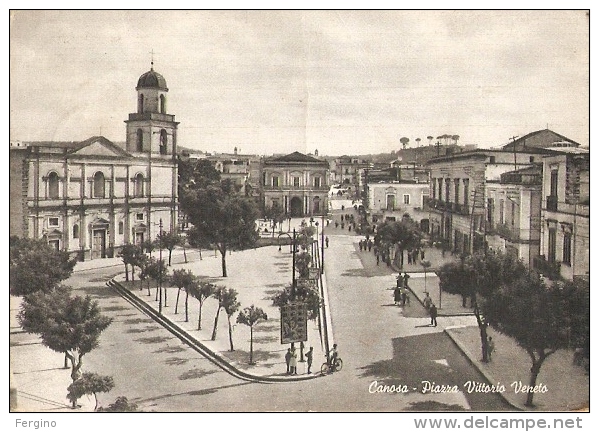 7224/FG/15 - CANOSA (BARLETTA) - Piazza Vittorio Emanuele - Barletta