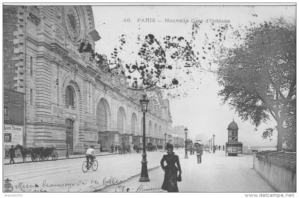 75 - PARIS 13e Ar. - Nouvelle Gare D'Orléans. - Animée. - Arrondissement: 13