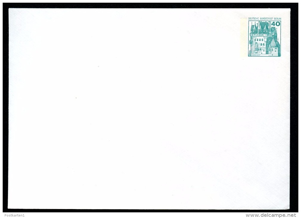 BERLIN PU70 A1/001 Privat-Umschlag BLANKO ** 1977 - Enveloppes Privées - Neuves