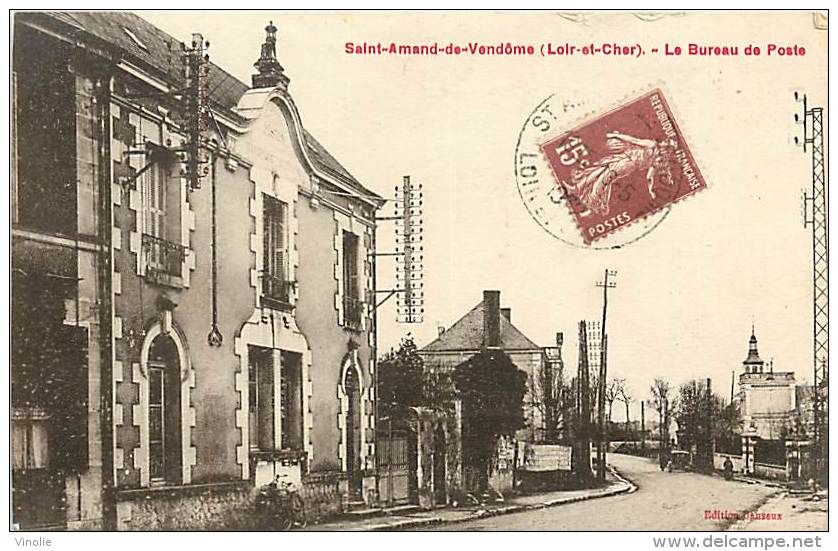 Réf : G-15-280 : SAINT AMAND DE VENDOME POSTE - Saint Amand Longpre