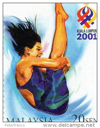 2001 Malaysia - XXI Sea Games - Duiken