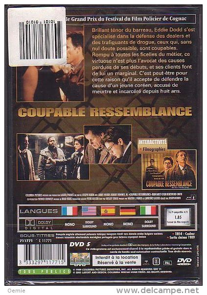 Coupable Ressemblance °°° James Wood , Robert Downer Jr - Policiers