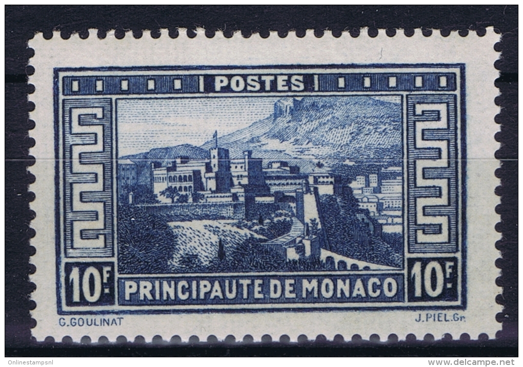 Monaco: 1933 Mi 135 , Yv 133  MNH/** Luxe - Neufs