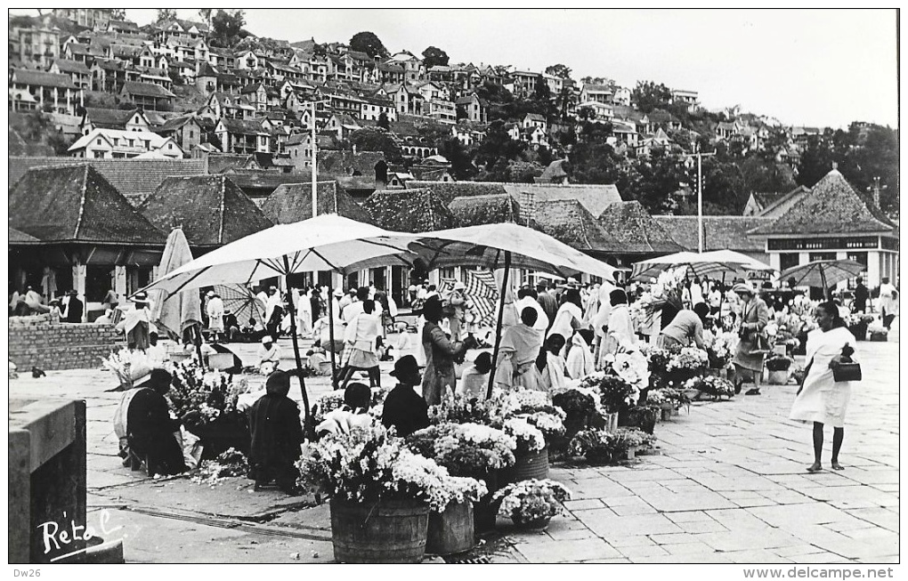 Tananarive - Au Zoma - Marché Aux Fleurs - Edition De La Librairie De Madagascar - Carte Non Circulée - Madagascar