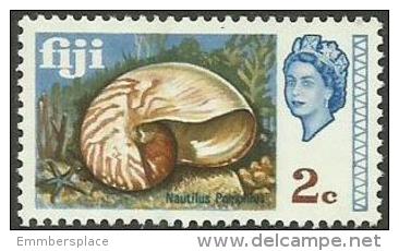 FIJI - 1969 Nautilus Shell 2c MNH **  SG 392  Sc 261 - Fiji (...-1970)