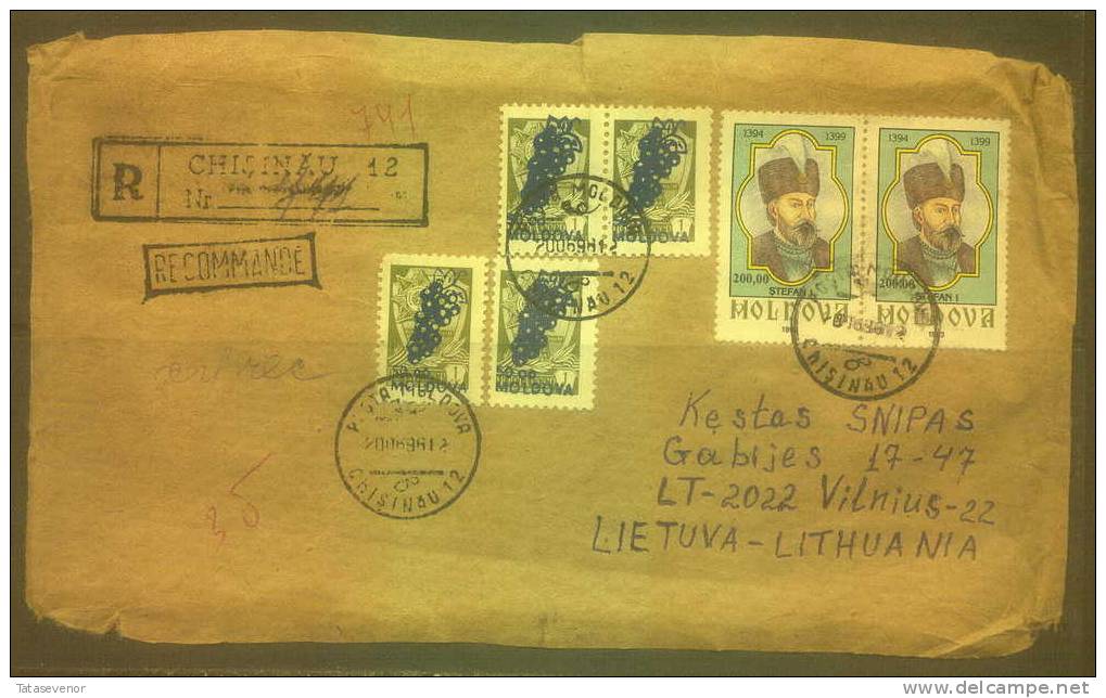 MOLDOVA Cover MD 008 Postal History - Moldova