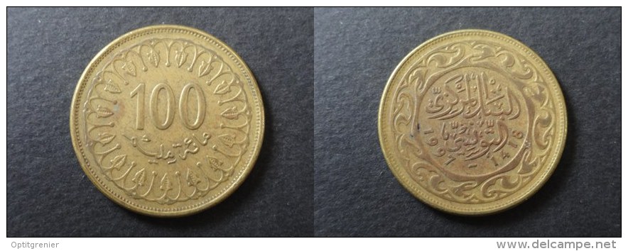 1997 - 100 MILLIM TUNISIE - TUNISIA - Tunisia