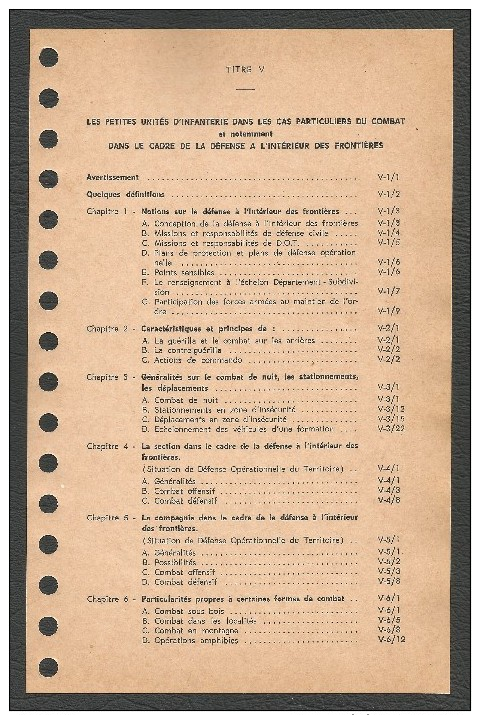 Aide Memoire de l'officier d'infanterie Ed. 1963 - Env. 400 pages - EAI Ecole application de l'infanterie Saint Maixent