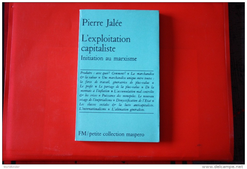 Livre Poche L'exploitation Capitaliste - Política