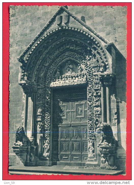 166982 / ALTAMURA - THE CATHEDRAL - THE PORTAL - Italia Italy Italie Italien - Altamura