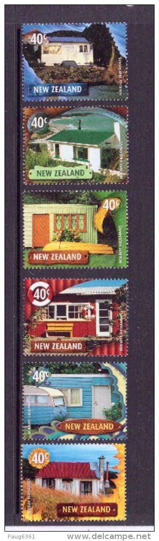 NOUVELLE-ZELANDE 2004 MAISONS DE VACANCES  YVERT N°1983/58 NEUF MNH** - Nuevos