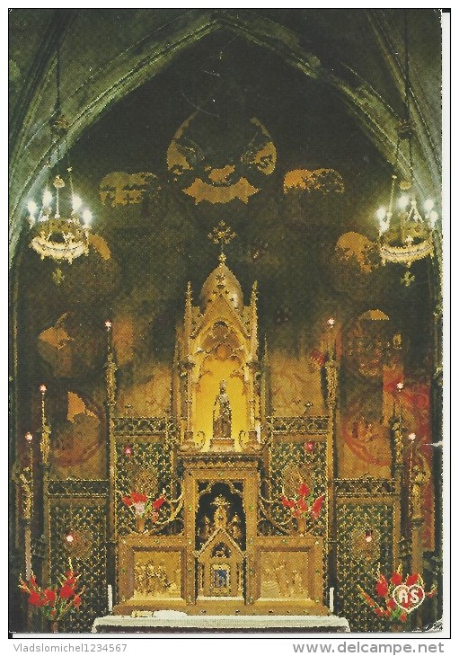 Rocamadour 2éme Site De France Intérieur De La Chapelle Notre-Dame Avec La Vierge Noire (1984) - Rocamadour