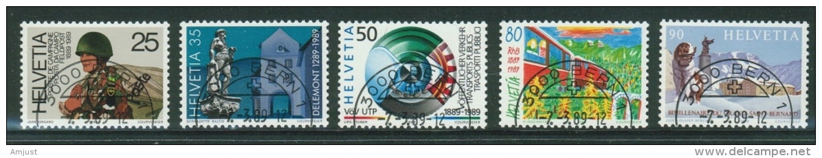 Suisse /Schweiz/Svizzera/Switzerland/ 1989 /  Timbres De Propagande / No. 770-774 - Used Stamps