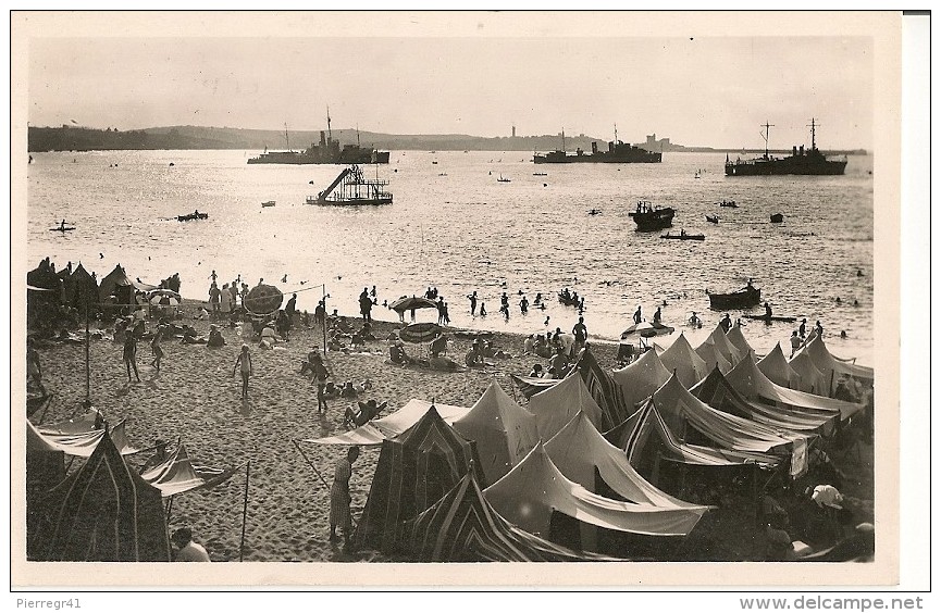 CPA-1949-64-ST JEAN De LUZ-CONTREJOUR SUR LA RADE-Au FOND L ESCADRE De La MARINE NATIONALE-TBE - Saint Jean De Luz