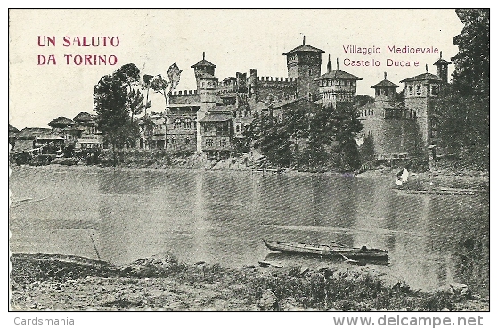 Torino-Un Saluto-1919 - Fiume Po