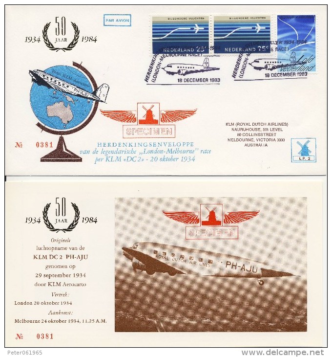 Philato W-envelop LP.2A / LP2A (1983) - Zeer Zeldzaam, Oplage Slechts 500 Stuks! - Correo Aéreo