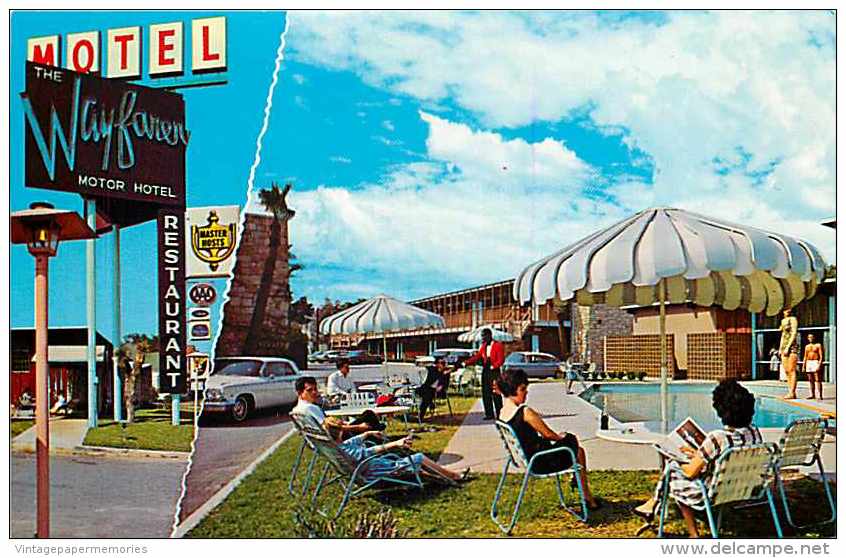 236631-Texas, San Antonio, Wayfarer Motor Hotel, Swimming Pool, Strykers Western Fotocolor No 8776 - San Antonio