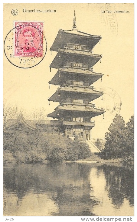 Bruxelles-Laeken - Exposition Universelle 1910 - La Tour Japonaise - Edition Ernest Thill - Mostre Universali