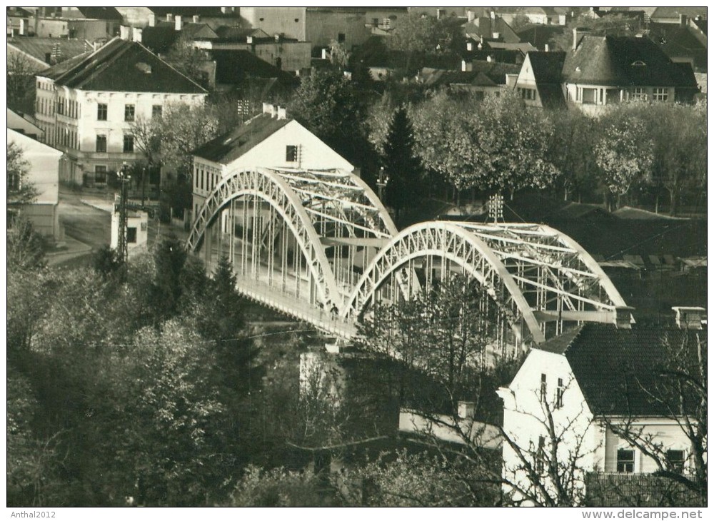 Wels Oberösterreich Stahl-Brücke Gesamtansicht Um 1930 - Wels