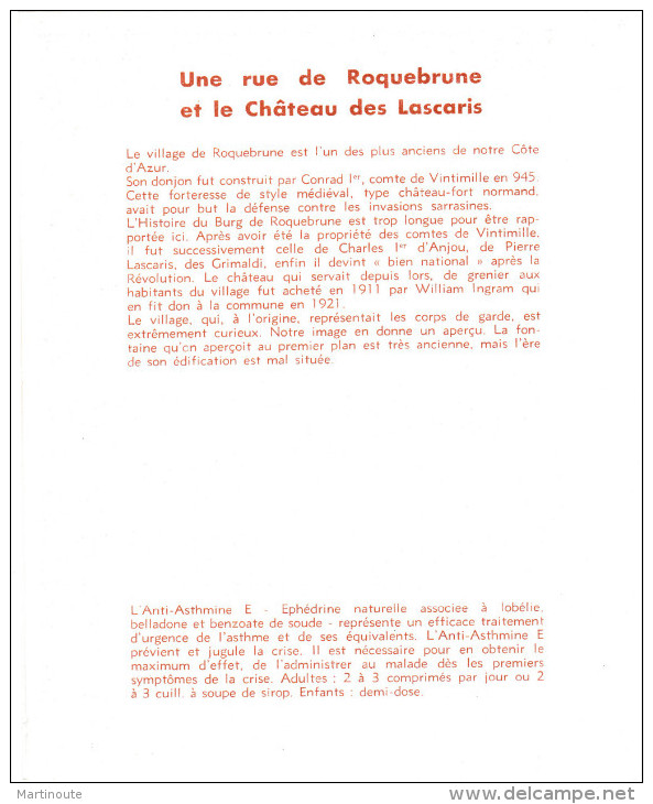 - Très belle PUB Pharmaceutique avec 24 planches de monuments et paysages , très bon état - 015