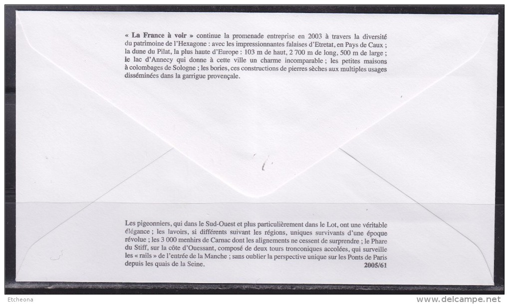 = Portrait De Région France à Voir Enveloppe 1er Jour Romorantin Lanthenay 17.09.05 N°3820 Maison Solognote - 2000-2009