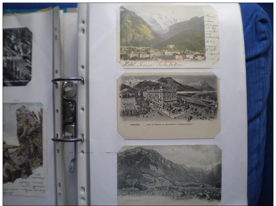 1 Lot Avec Divers Choses CARTES POSTALES Et Divers ,dont SUISSE ,ZURICH , ITALIE - 100 - 499 Cartoline