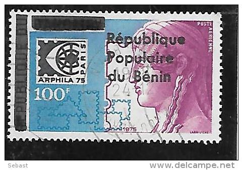 TIMBRE OBLITERE  DU DAHOMEY SURCHARGE BENIN EN 1988 N° MICHEL P 473 - Benin – Dahomey (1960-...)