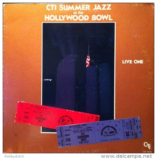 * LP *  CTI SUMMER JAZZ At The HOLLYWOOD BOWL - CTI ALL STARS (USA 1977 EX!!!) - Jazz