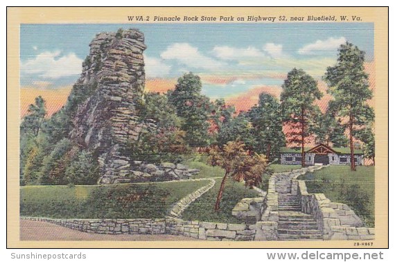 Pinnacle Rock State Park On Highway 52 Bluefield West Virginia - Wheeling