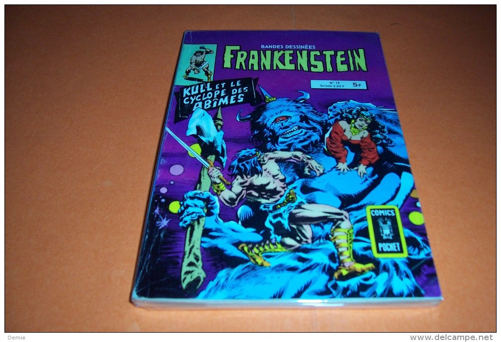 Frankenstein  N° 19 °°°°°   Kull Et Le Cyclope  Des Abimes - Frankenstein