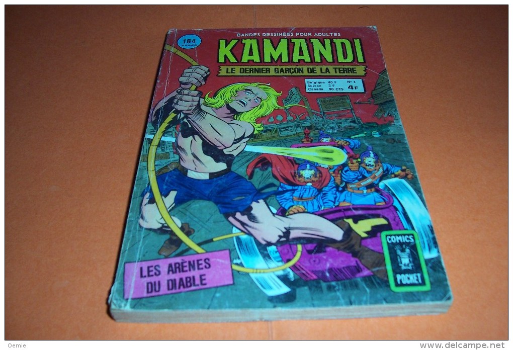 Kamandi  N° 3  °°°° Le Dernier Garçon De La Terre - Collections