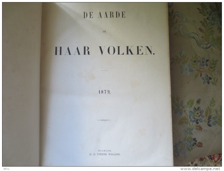 De Aarde En Haar Volken- 1879- BON ETAT -VOIR PHOTOS - Anciens