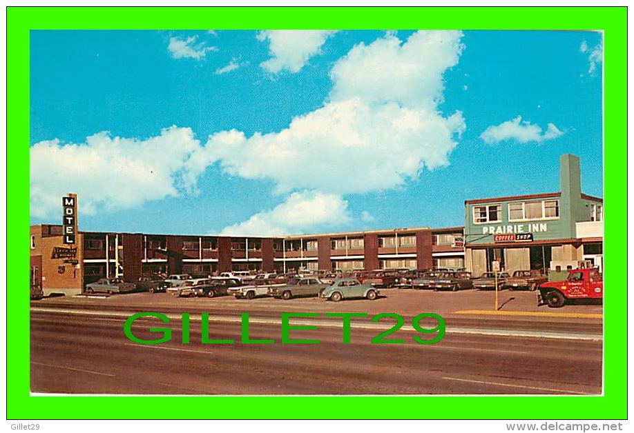 REGINA, SASKATCHEWAN - KERN'S PRAIRIE INN MOTEL - FULL OF OLD CARS - COLOR PRODUCTIONS LTD - - Regina